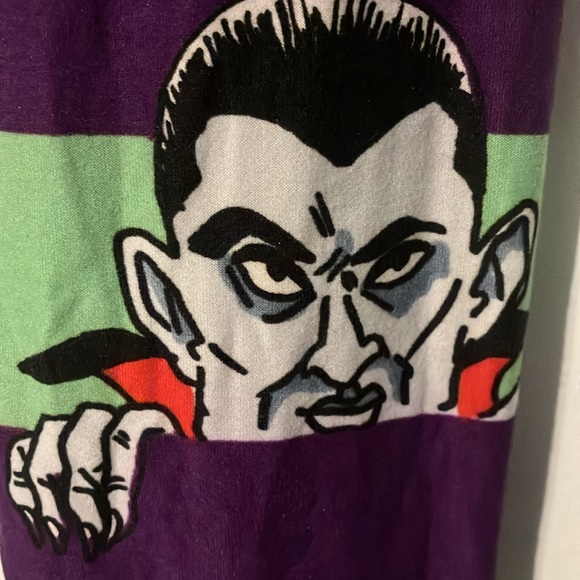 Lularoe OS leggings Halloween vampire, never worn - Picture 3 of 3